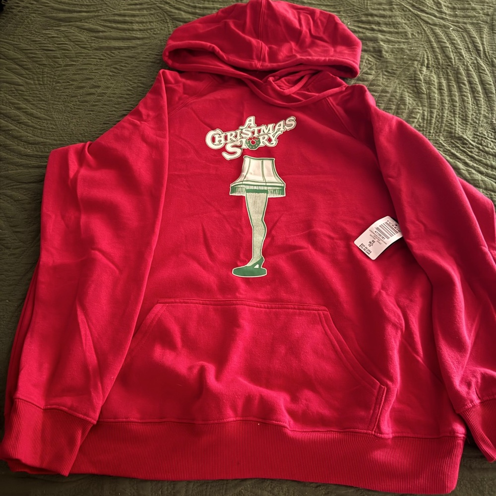 NEW Christmas Story Hoodie with tags.